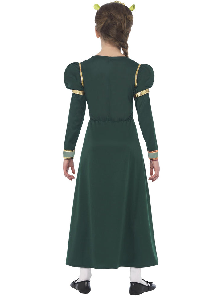 Shrek Princess Fiona Costume, Green Girls