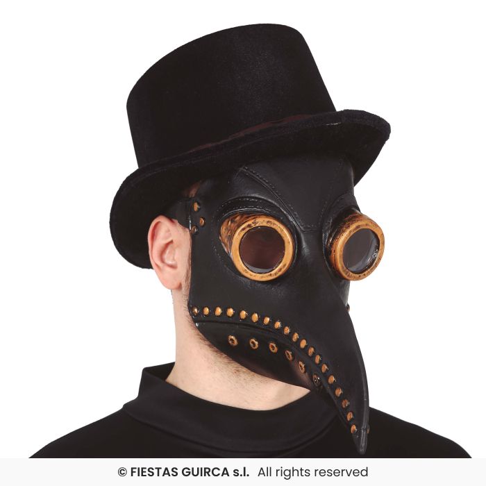 Plague doctor mask, latex