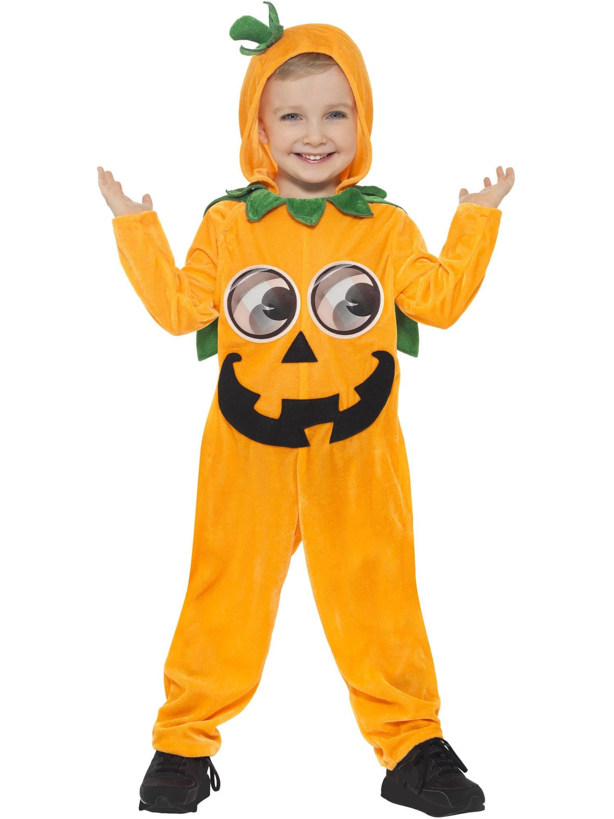 Pumpkin Toddler Costume, Orange & Black Inf-Tod