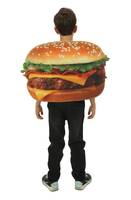 Burger costume boys