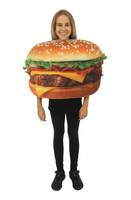 Burger costume boys