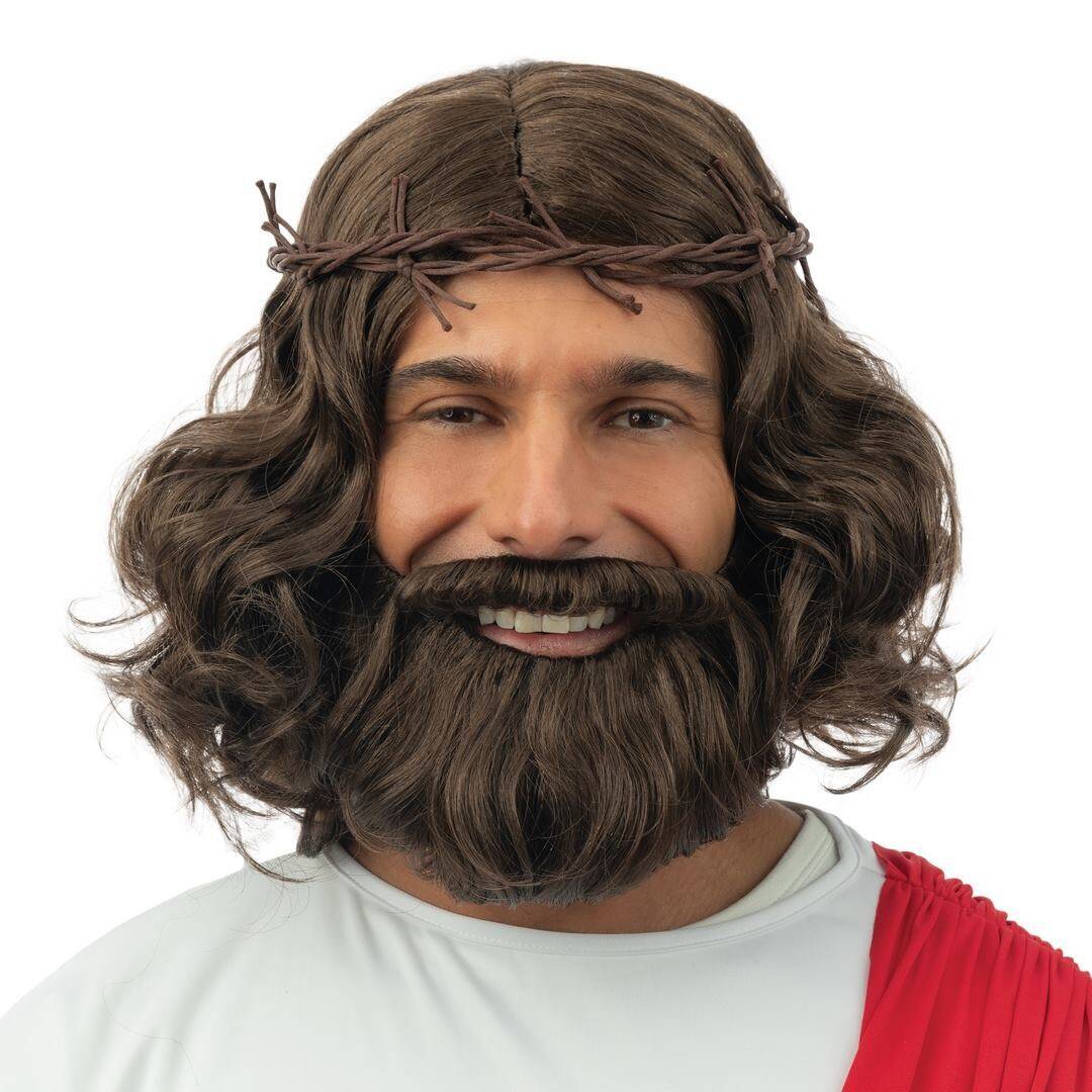 Jesus wig/beard set