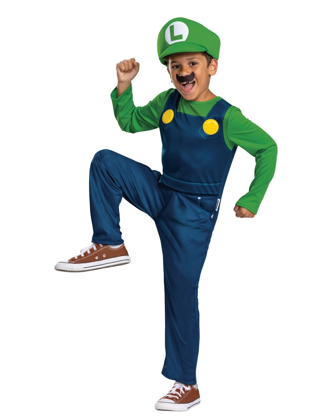 Super Mario™ - Luigi Elevated Costume - Classic - Boys