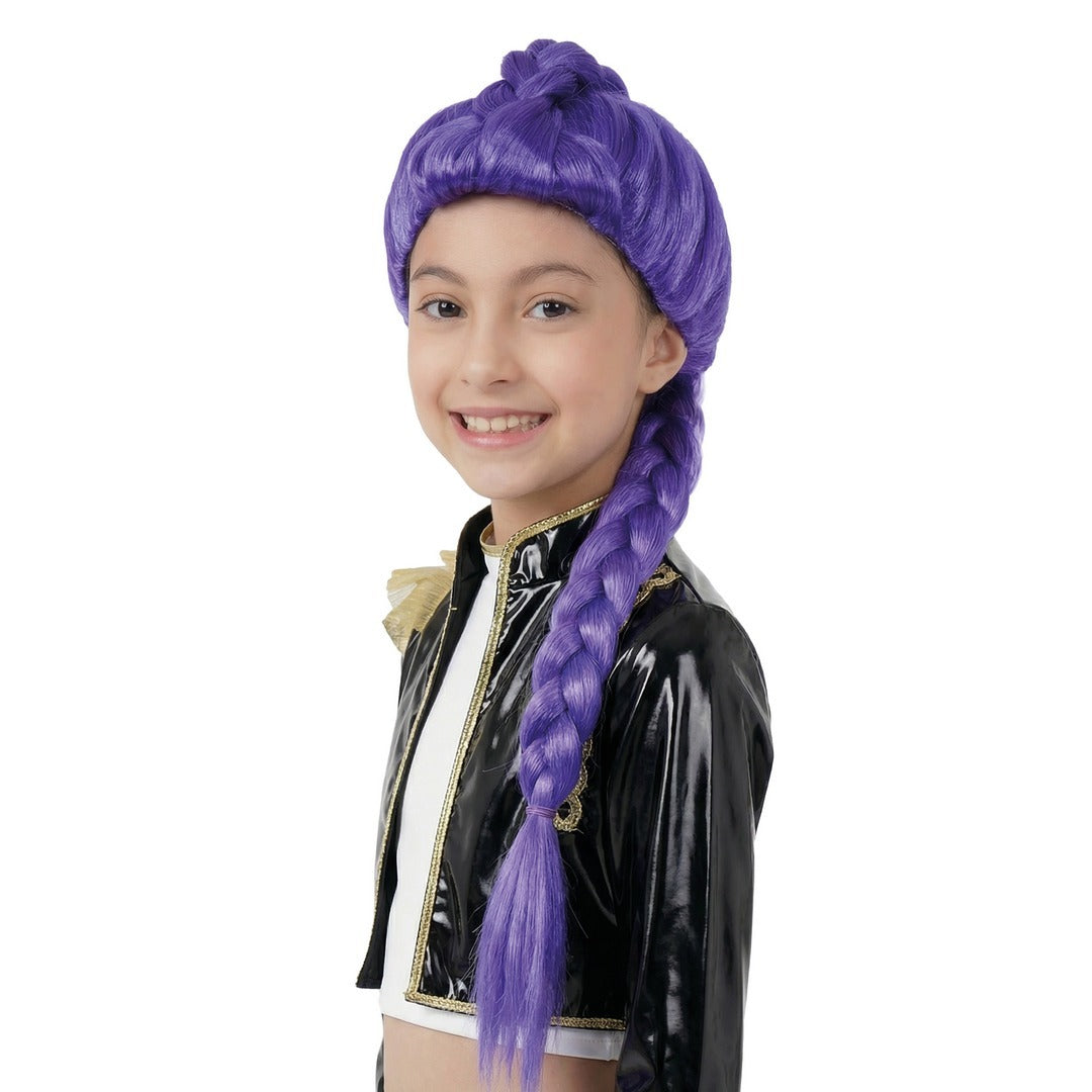 Kpop Wig - Purple - Kids