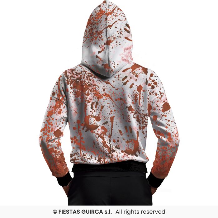 Bloody Hoodie With Mask Adult