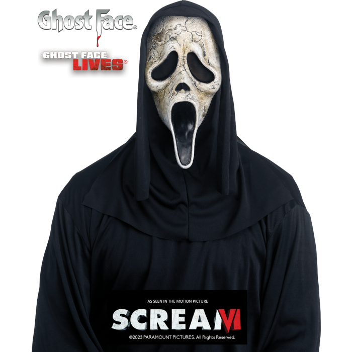 Ghost Face Aged Scream Vi Mask