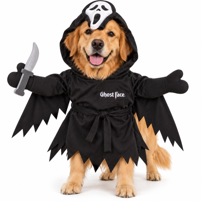 Ghost Face Pet Costume