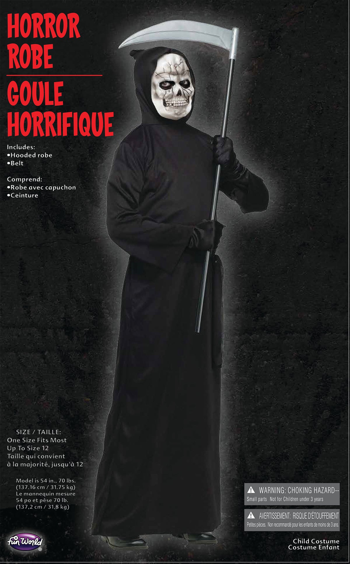 Horror Robe Horror Robe Child Costume