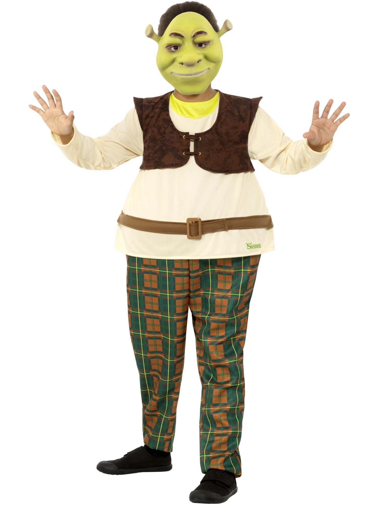 Shrek Kids Deluxe Costume, Green