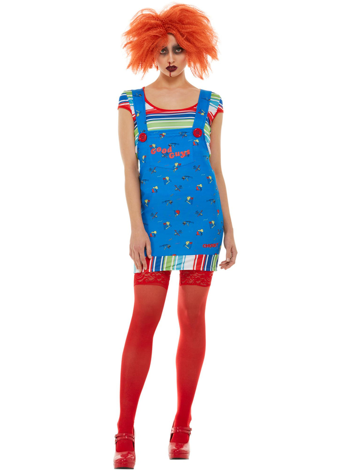 Chucky Women's Costume, Blue