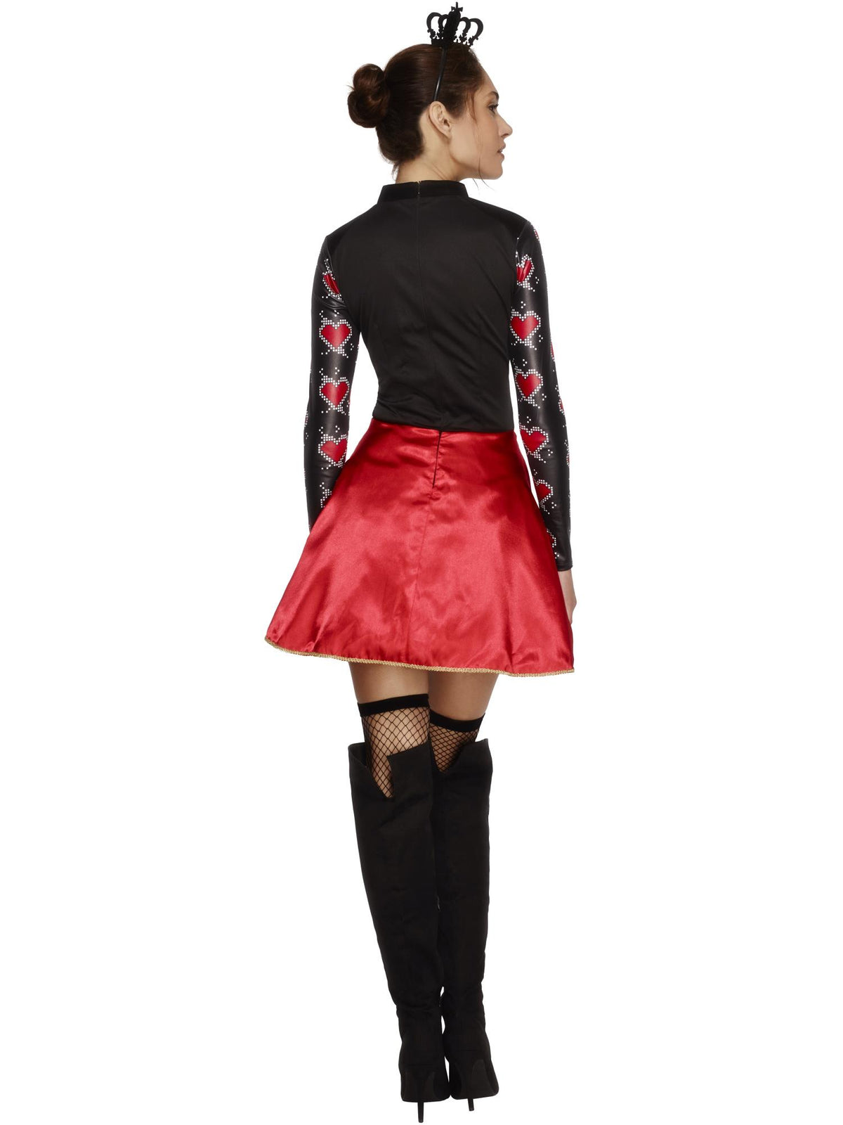 Fever Queen Of Hearts Costume, Black