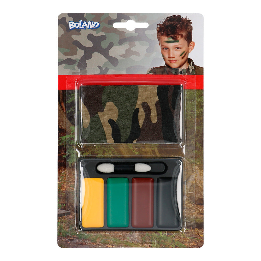 Army Kid Make-Up Kit (Bandana Make-Up)