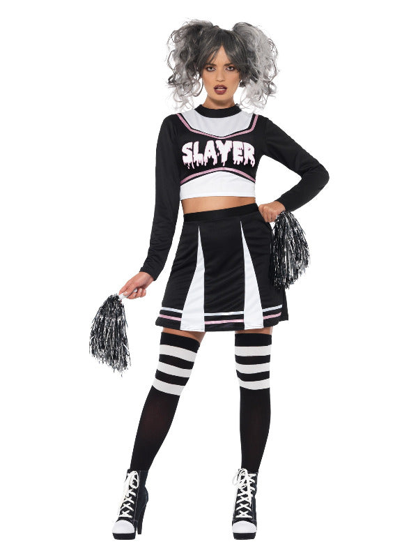 Fever Gothic Cheerleader Costume Black