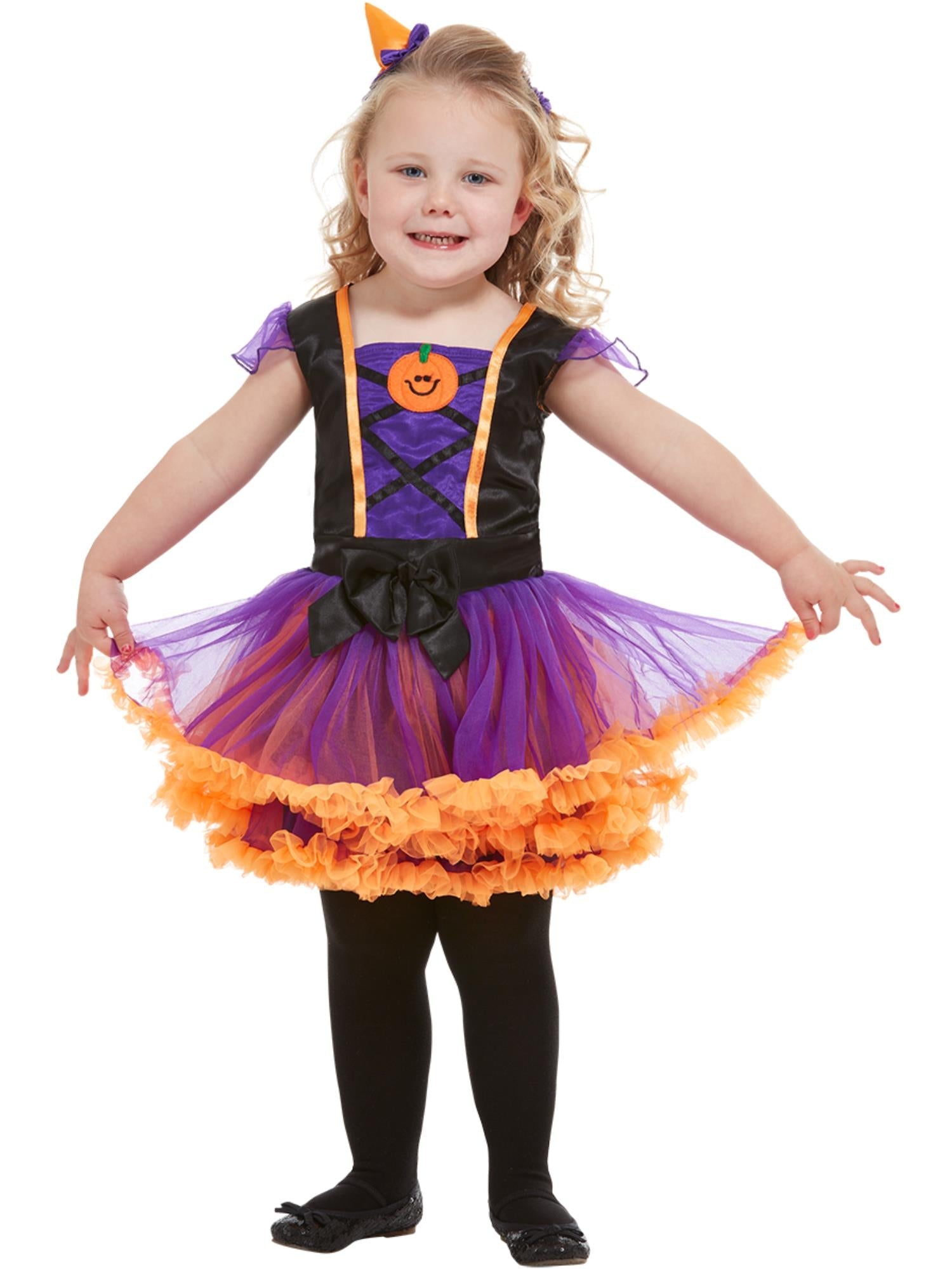 Toddler Pumpkin Witch Costume