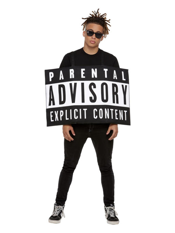 Parental Advisory Costume Black