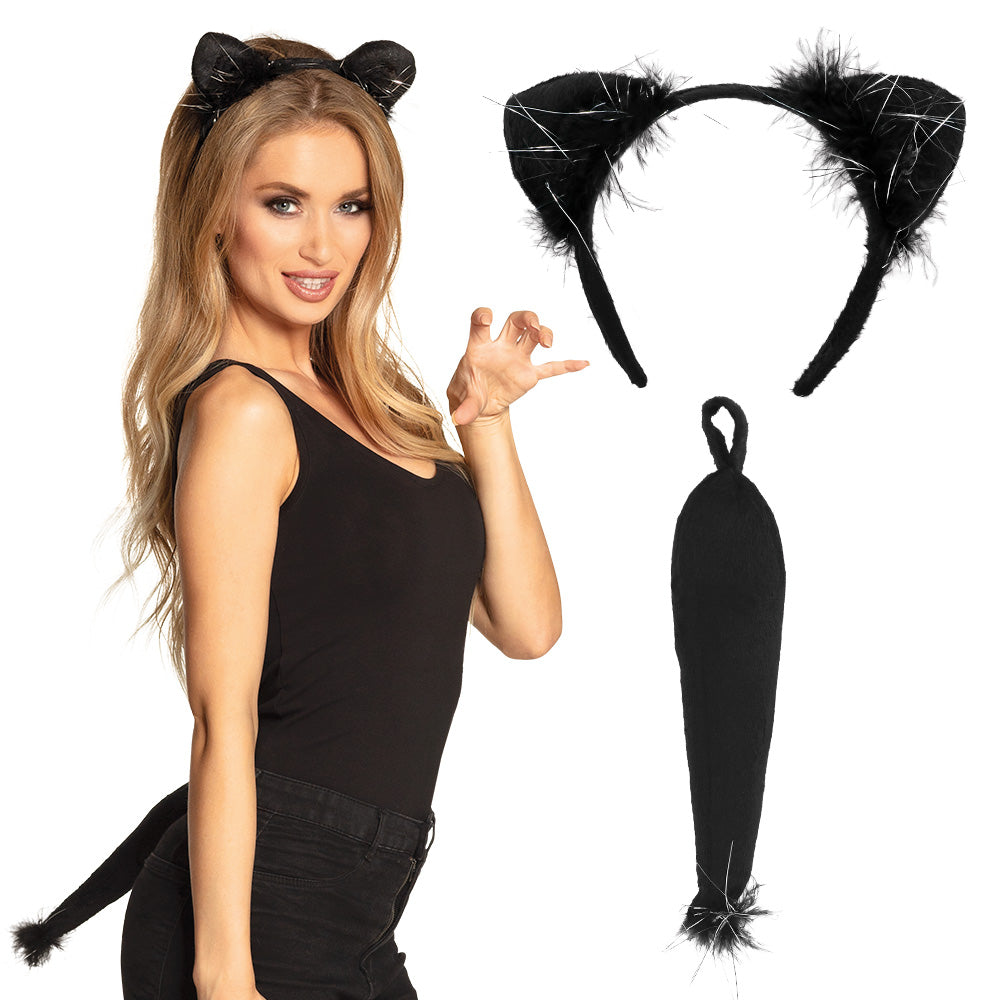 Cat Set (Tiara and Tail)