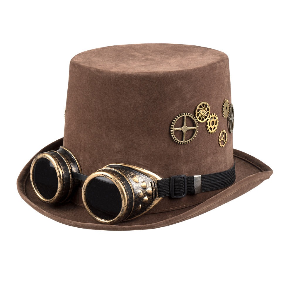 Steampunk Hat With Party Glasses