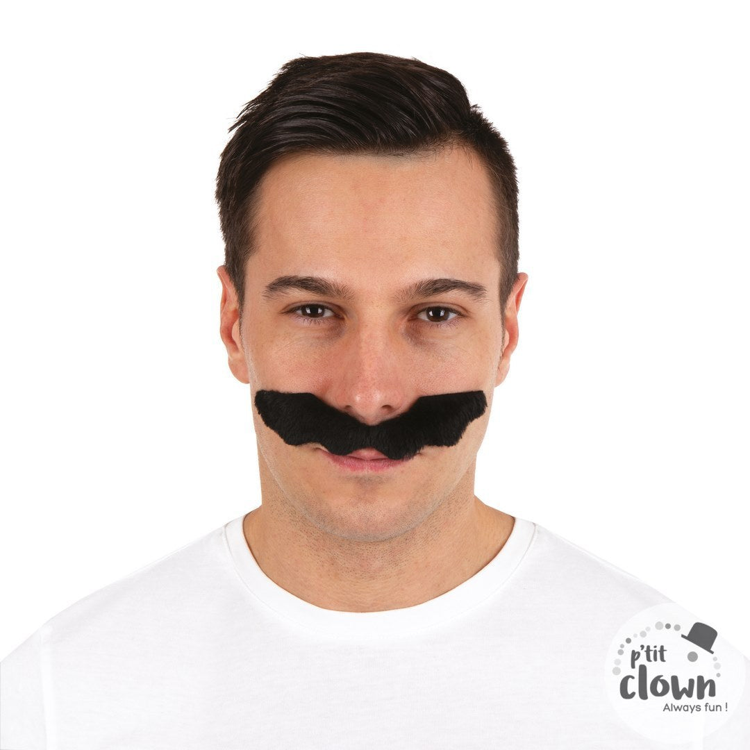 Plumber Moustache - Black