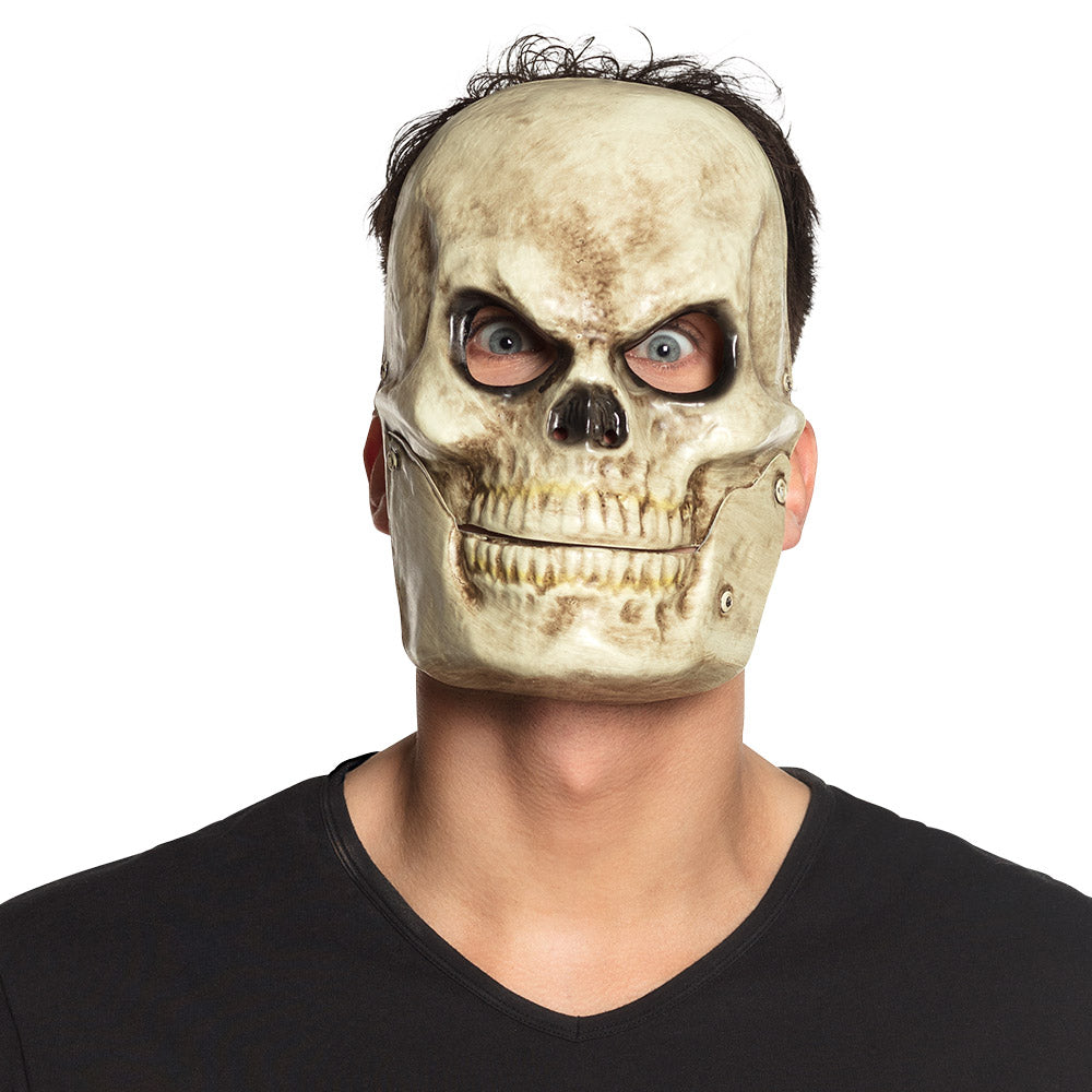 Pvc Face Mask Skull With Movable Jaw