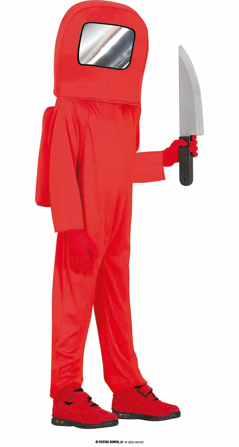 Red Astronaut Gaming Costume