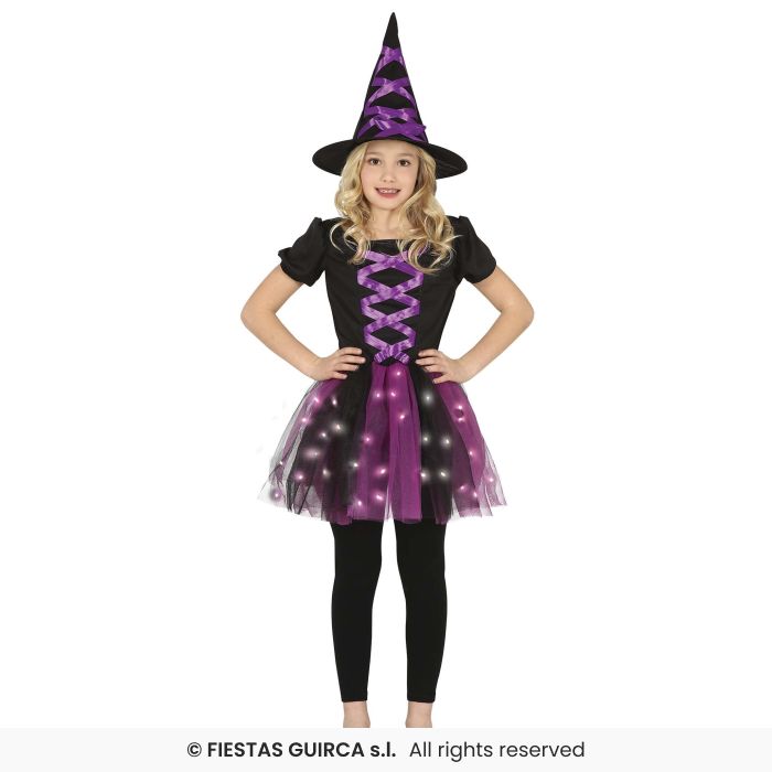 LED Light up Witch Costume