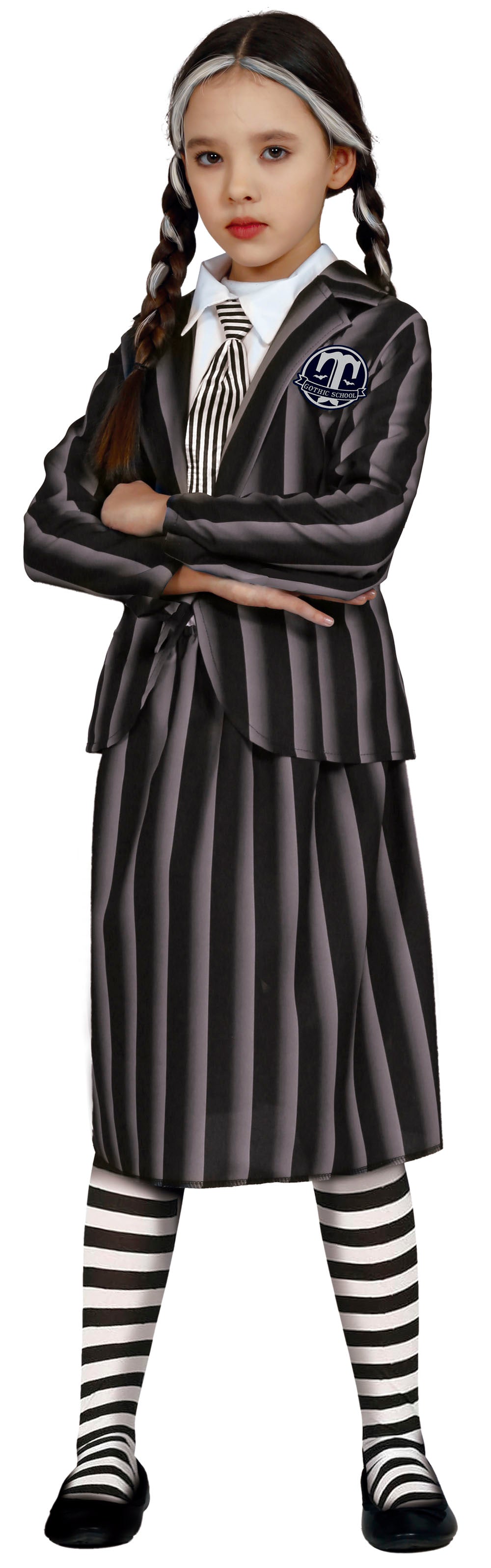 Wednesday Gothic Student Girls