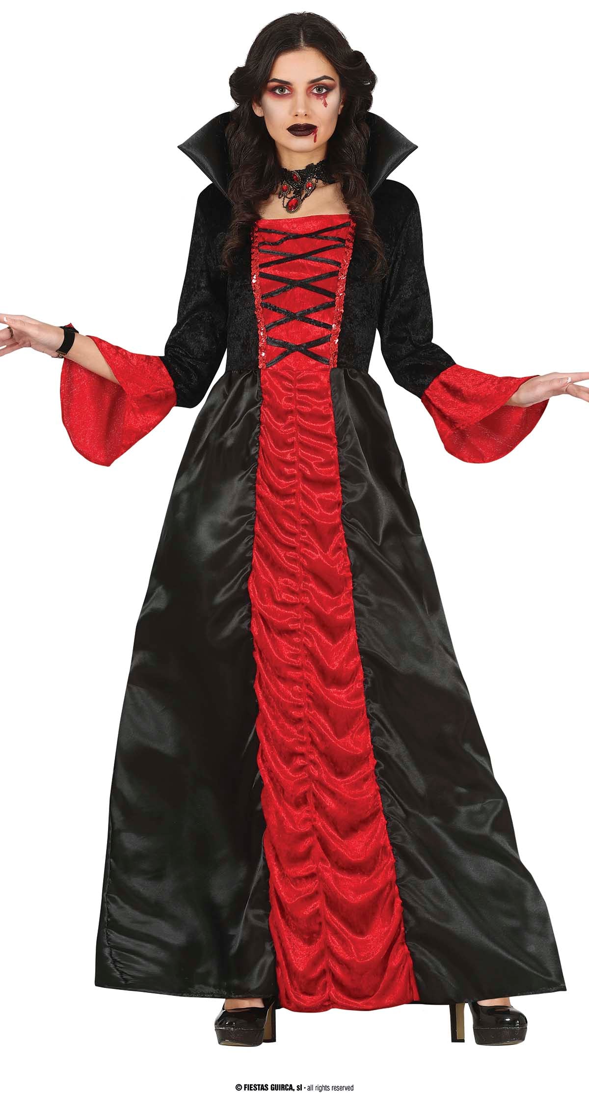 Vampiress Black and Red Adult