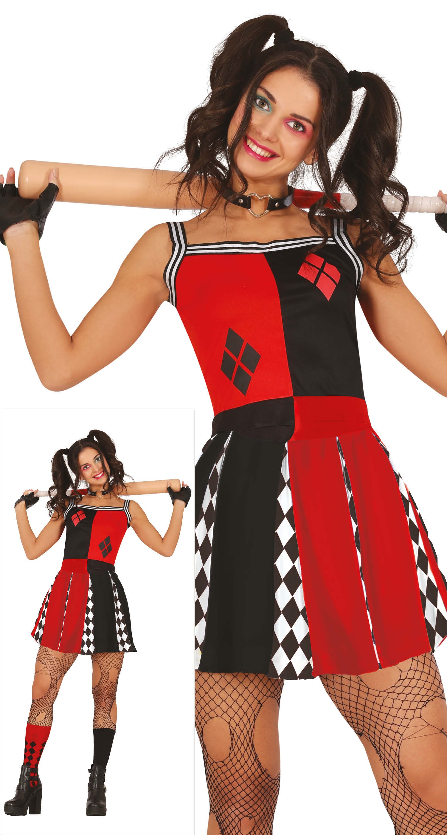 Harlequin Cheerleader