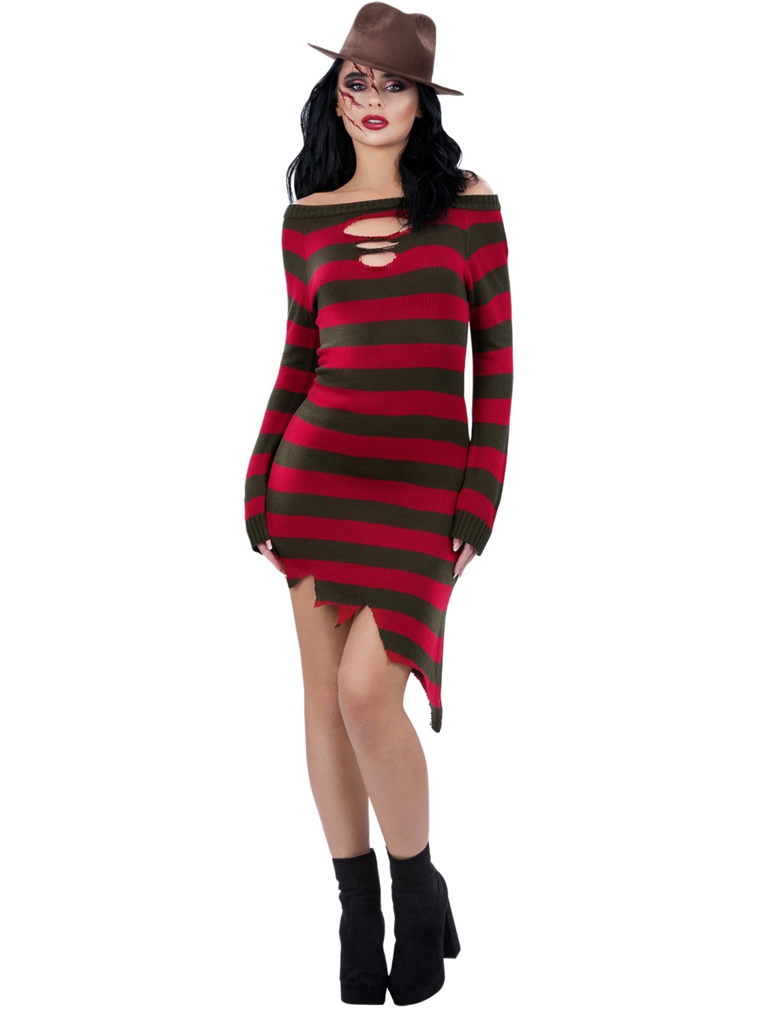 A Nightmare On Elm Street, Freddy Krueger - Womens Costume