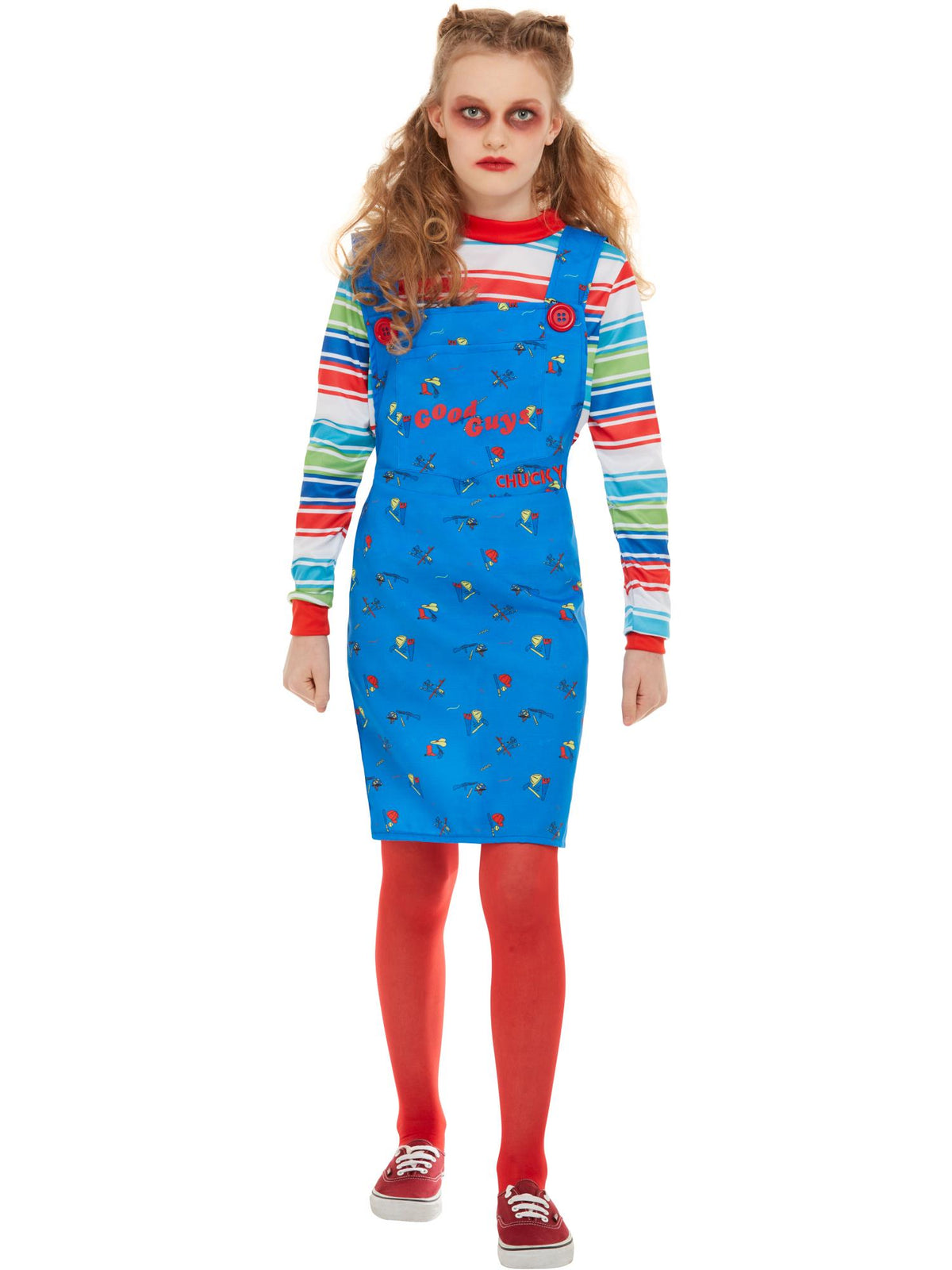 Chucky Girls Costume, Blue
