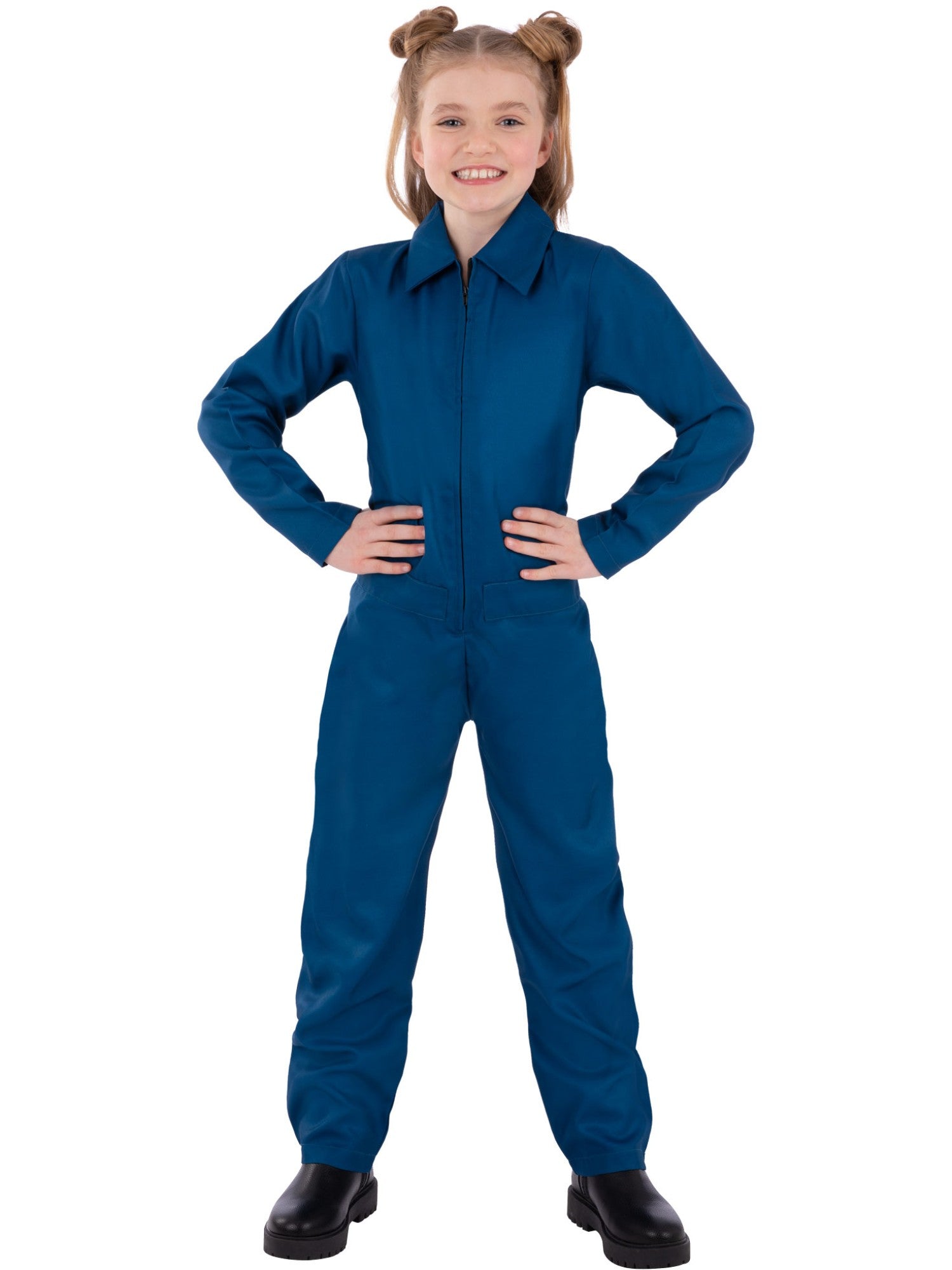 Navy Boiler Suit - Kids Costume