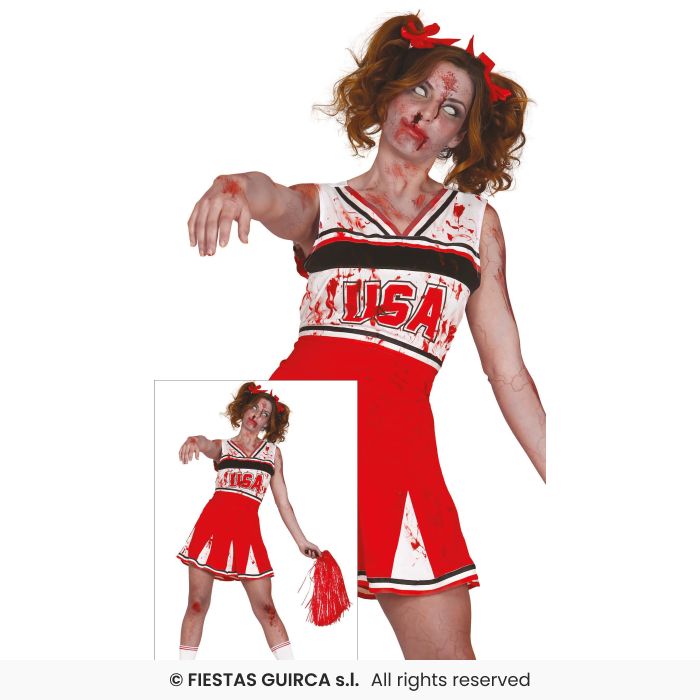 Cheerleader Zombie Adult