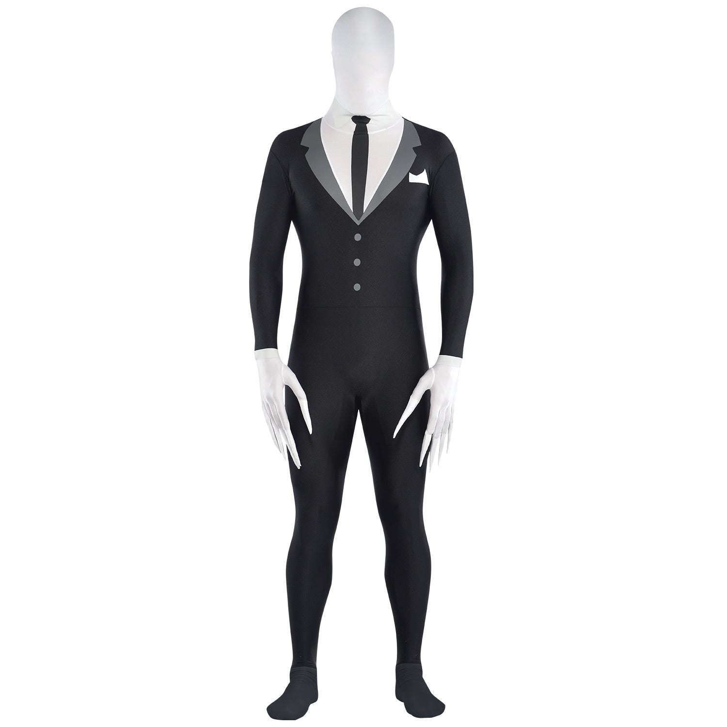 Slender Man Partysuit - Kids Costume