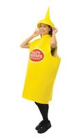 Adult yellow mustard costume