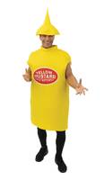 Adult yellow mustard costume