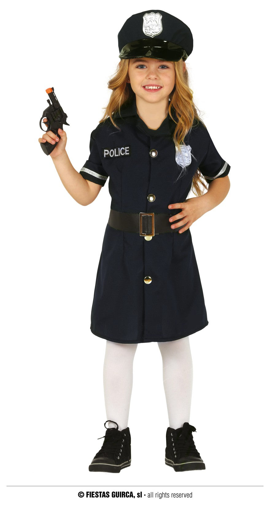 Child Police - Girl's Costume