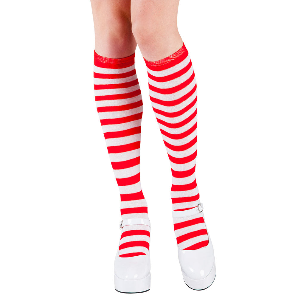 Striped Knee Stockings