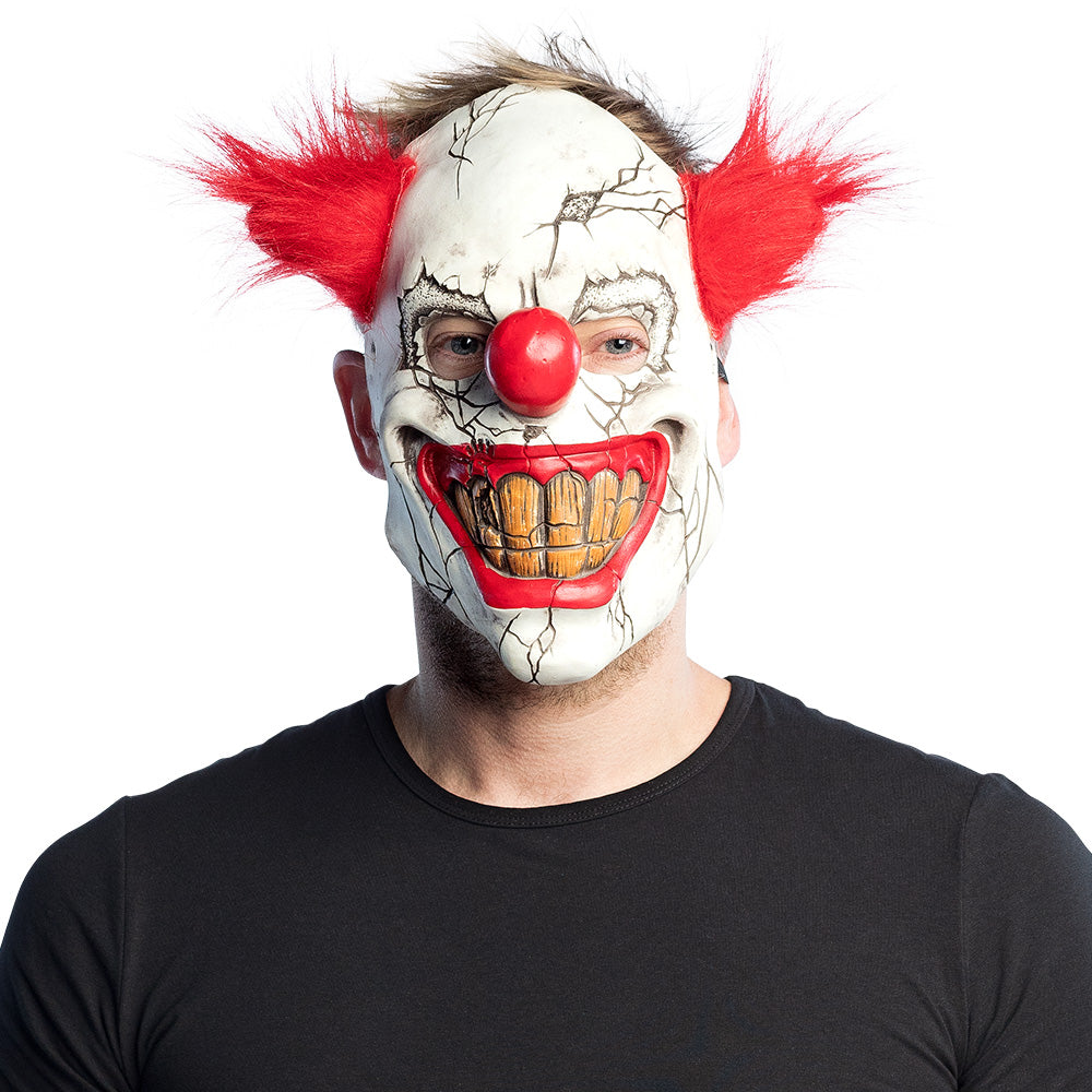 Wicked Clown Latex Face Mask