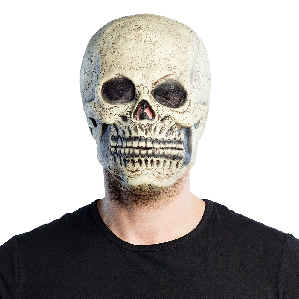 Latex Skull  Head Mask