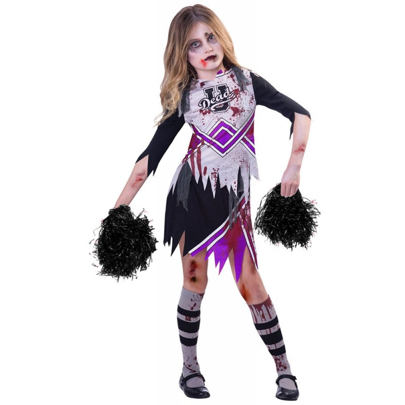 Purple Zombie Cheerleader