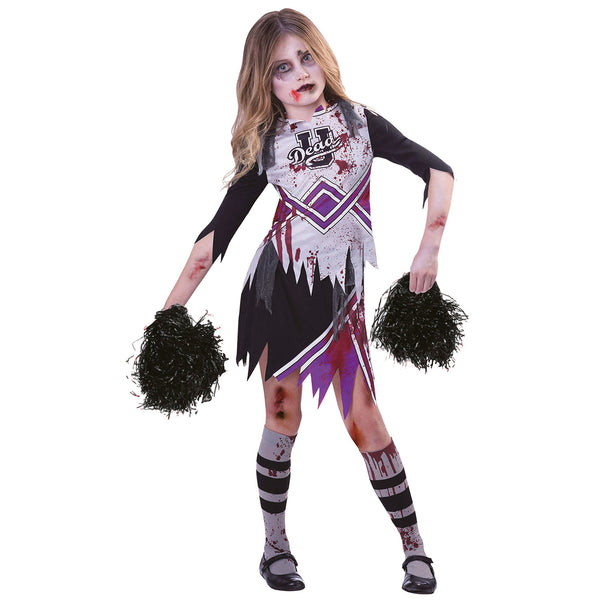 Costume da cheerleader zombie per ragazze