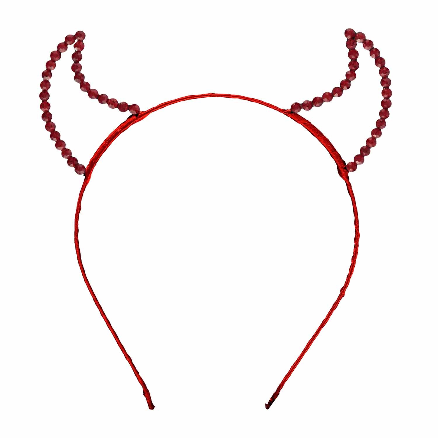 Jewelled Devil Headband