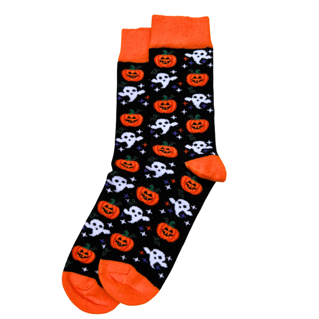 Pumpkins & Ghosts Socks