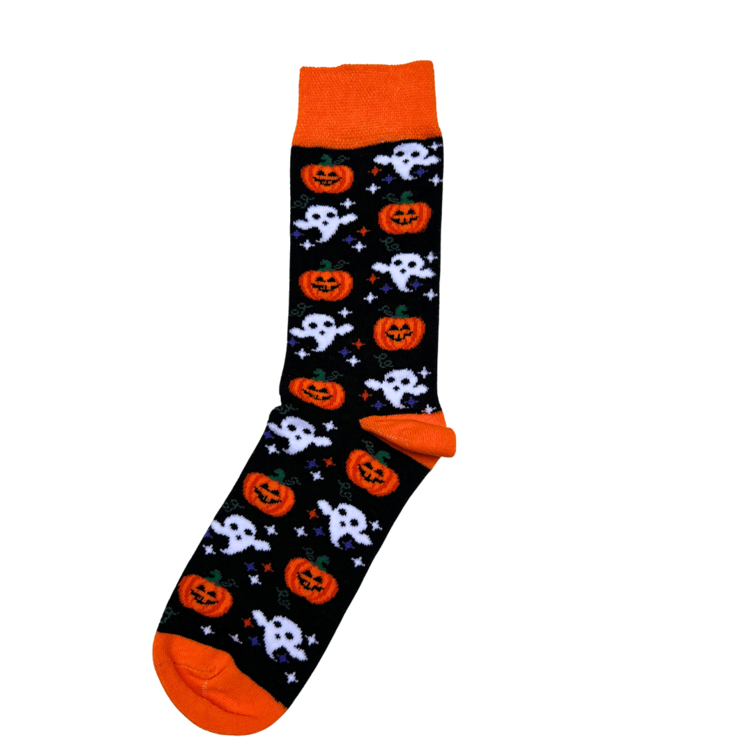 Pumpkins & Ghosts Socks