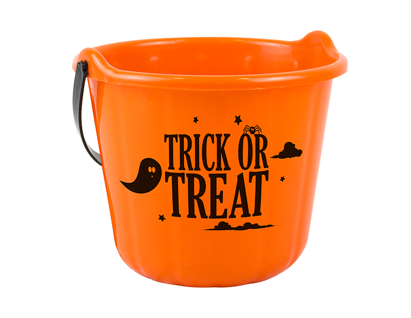 Halloween Trick Or Treat Bucket