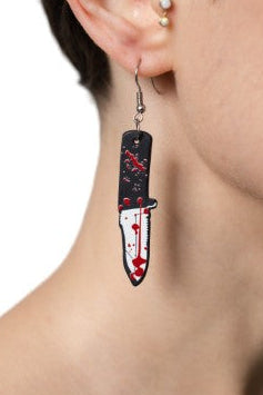 Bloody Knife Earrings