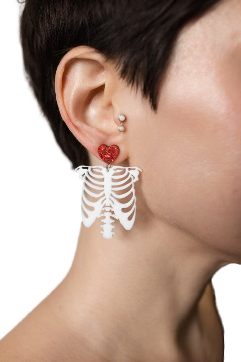 Rib Cage Earrings