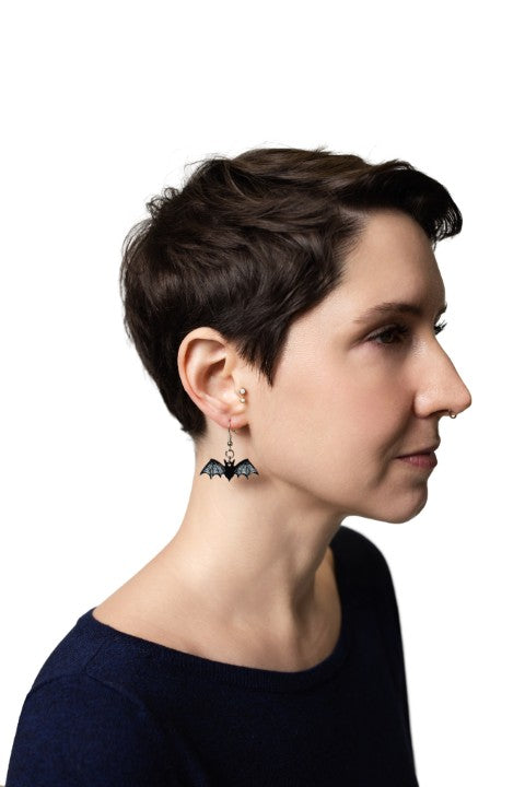 Bat Earrings