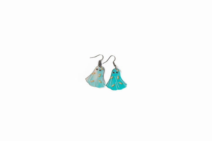 Irridescent Ghost Earrings