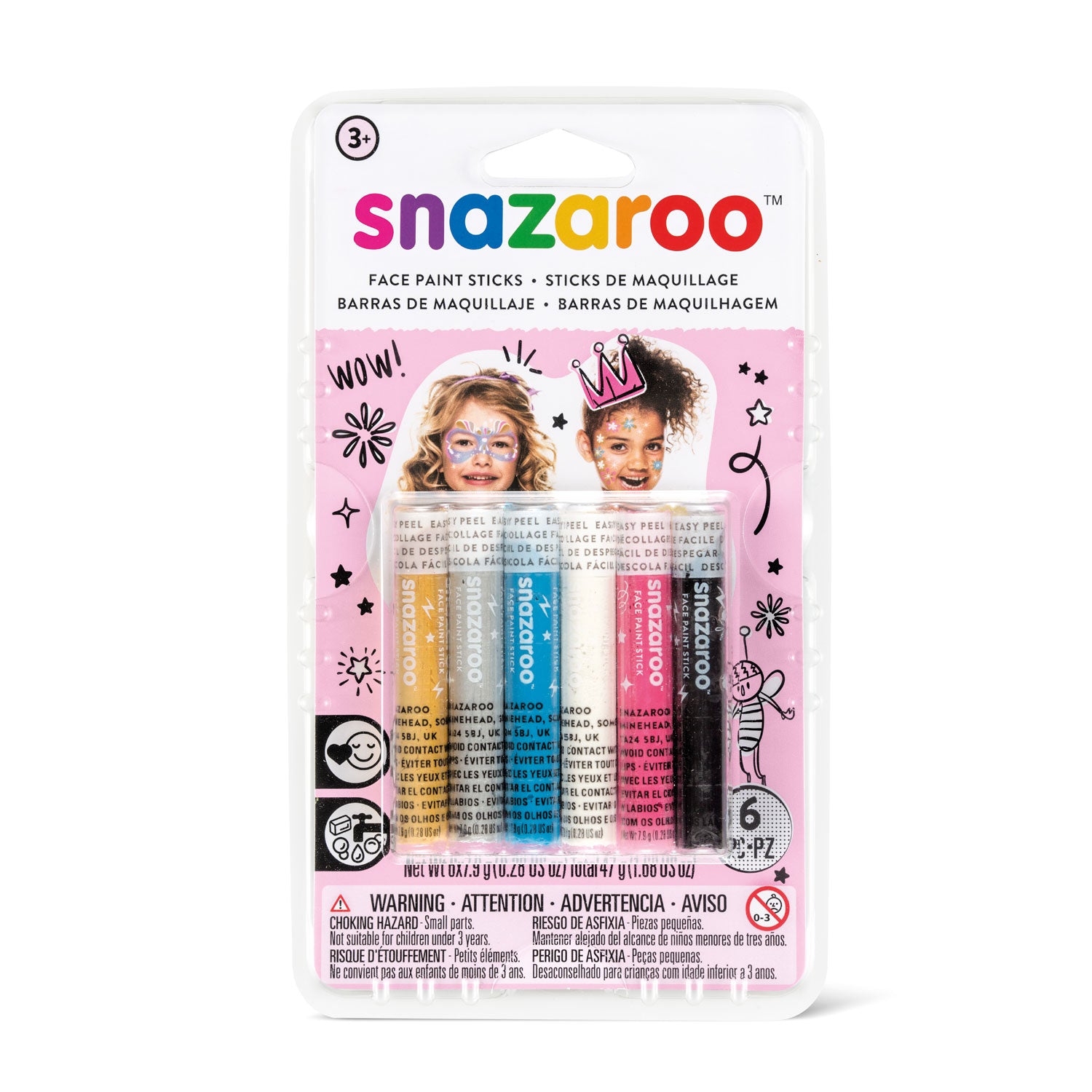 Snazaroo Girls Face Painting Sticks